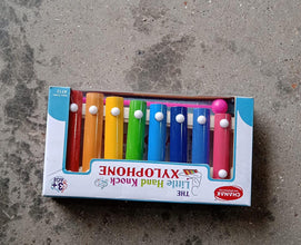 Wooden Xylophone Musical Toy for Children (MultiColor) - Justgrabit Inc.