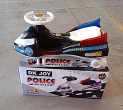 Twisted Police Ride - On Toy Car for Kids With Musical with Lights - Justgrabit Inc.