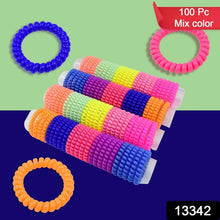 Telephone Wire Hair bands Pack of 100 Pcs, Hair accessories - justgrabit.in | Just Grab It