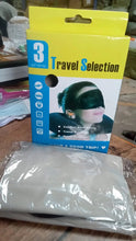 3in1 Air Travel Kit with Pillow, Ear Buds & Eye Mask - Justgrabit Inc.