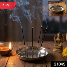 Stainless Steel Lotus Agarbatti Stand SIA - 5 (1 Pc) - justgrabit.in | Just Grab It