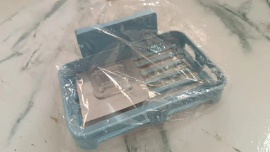 Bathroom & Kitchen Soap Holder: Self - Adhesive ,Sabudani (Plastic Box) - Justgrabit Inc.