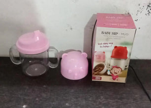 Baby Milk Mug Sippy Cup Baby Mug, Leakproof, Mug For Kids Lightweight, Nursing (250 Ml / 1 Pc) - justgrabit.in | Just Grab It