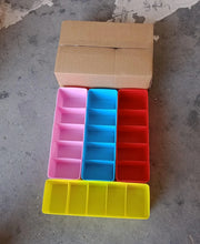 Desktop Storage Organizer Box Set - 5 Grid Compartments for Clothing, Underwear, Socks & Ties (4 - Piece) - Justgrabit Inc.