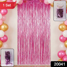 Decorative Foil Fringe Curtain for Birthday & Party Decoration - justgrabit.in | Just Grab It