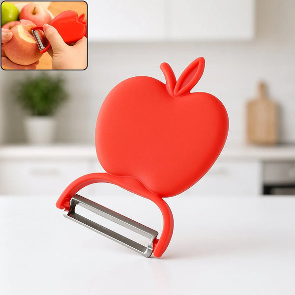 Apple Shaped Folding Peeler Vegetable Peeler for Kitchen, Home Fruit Peelers, Great for Peeling Potato, All Types of Vegetable - Justgrabit Inc.
