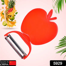 Apple Shaped Folding Peeler Vegetable Peeler for Kitchen, Home Fruit Peelers, Great for Peeling Potato, All Types of Vegetable - Justgrabit Inc.