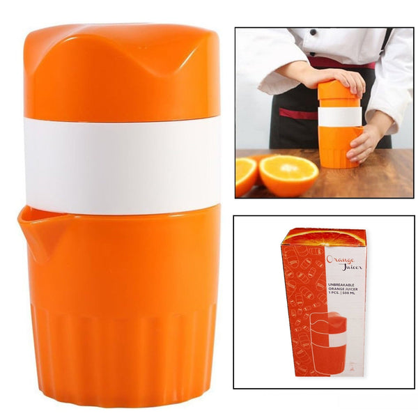 Manual Handheld Citrus Orange Lemon Juicer Fruit Press Squeeze Extractor New - justgrabit.in | Just Grab It