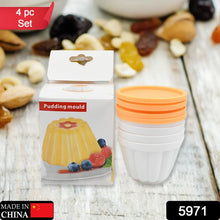Pudding Molds, Custard Mold, Mold for Jelly Ice creams, Set of 4 Cups with Lid - justgrabit.in | Just Grab It