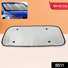 Car Windshield Sun Shade, Blocks UV Rays Sun Visor Protector, Keeps Your Vehicle Cool Sunshade for Cars, SUVs, Trucks, and Vans (80×35 Cm) - Justgrabit Inc.