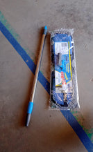 Wet and Dry Cotton Pad Floor Mop with Long Aluminium Handle (1 Pc / Large) - justgrabit.in | Just Grab It