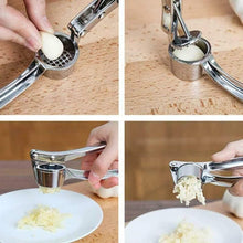 Stainless Steel Garlic Press Crusher - Justgrabit Inc.