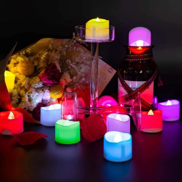 1PC FESTIVAL DECORATIVE - LED TEALIGHT CANDLES | BATTERY OPERATED CANDLE IDEAL FOR PARTY, Diwali - Justgrabit Inc.
