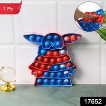 Premium Cartoon Shape Silicone Pop It Fidget Toy (1 Pc) - justgrabit.in | Just Grab It