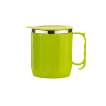 250ML Stainless Steel Mug: Insulated, Leakproof Lid, Hot/Cold Drinks (Mix Color) - justgrabit.in | Just Grab It