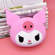 Cute Cartoon Girls' Backpack, Shoulder Bag / Purse, Portable, Mini Silicone Handbag Girls, Children's Bag/Purse for Girls Women, Gift Girls Bag Accessories (1 Pc Mix Color ) - justgrabit.in | Just Grab It