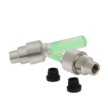 LED Flash Light lamp tyre Wheel Valve Sealing caps (2 Pc / Mix Color) - Justgrabit Inc.