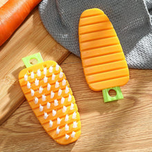 Carrot - Shaped Non - Toxic Vegetable Scrubbing Brush for Fruits & Veggies - Justgrabit Inc.
