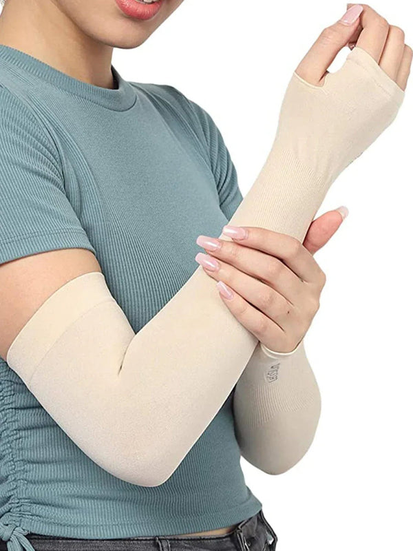 Unisex Men or Women Fieldway Arm Sleeves Gym Sports Gloves for Sun Burn - Justgrabit Inc.