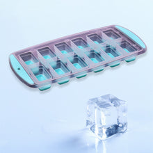 12 - Grid Silicone Ice Cube Tray - Food - Grade Square Ice Maker, Easy Release Bottom - justgrabit.in | Just Grab It