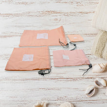Travel Storage Bag Set – Waterproof Nylon Drawstring Organizers for Clothes & Shoes (4 Pc) - justgrabit.in | Just Grab It