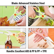Multi - Function Kitchen Scissors for Veggies, Meat & Seafood with Bottle Opener - justgrabit.in | Just Grab It