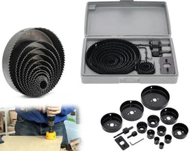 Hole Saw Drill Bit set (16 pcs) - justgrabit.in | Just Grab It