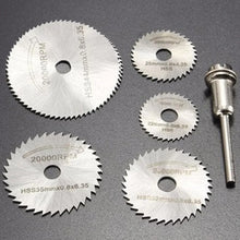 6pcs Metal HSS Circular Saw Blade Set Cutting Discs for Rotary Tool - Justgrabit Inc.