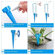 Plant Watering Spikes Sprinkler self Watering Spikes Water dripper for Plants, Adjustable Plant Watering Devices with Slow Release Control Valve Switch - justgrabit.in | Just Grab It
