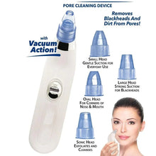 4 In 1 Blackhead Whitehead Extractor Remover Device Acne Pimple Pore Cleaner (Vacuum Suction Tool) - Justgrabit Inc.