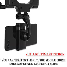 Rear View Mobile Holder Universal Vehicle Rear View Mirror Mobile phone Mount Stand - Justgrabit Inc.