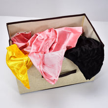 Foldable Cotton Linen Storage Box – Multi - Room Organizer with Lid & Handles - justgrabit.in | Just Grab It