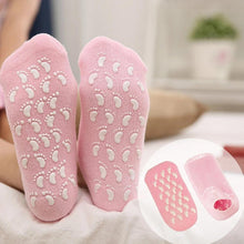 Silicone Moisturizing Feet Socks Gel (1 pair) - justgrabit.in | Just Grab It