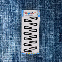 Metal Tik Tak Hair Clips (12 Pcs Set), Hair accessories - justgrabit.in | Just Grab It
