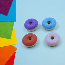 Donut Eraser for Girls & Boys / Eraser for School B'Day Return Gift Party Doughnut Lollipop Ice Cream Theme Shape Erasers Pencils Set for Kids Educational Stationary kit, School Supplies (1 Set 4 Pc) - justgrabit.in | Just Grab It