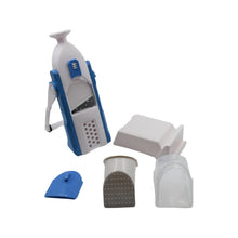 Multi - Function Time Saving Vegetable Slicer Cutter + Julienne 5 - in - 1 Food Vegetable Potato Chopper, Garlic Grinder - justgrabit.in | Just Grab It