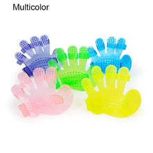 Rubber Pet Cleaning Massaging Grooming Glove Brush - Justgrabit Inc.