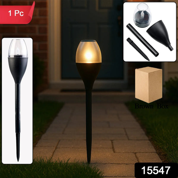 Solar - Powered Outdoor Pathway Garden Light (1 Pc) - Justgrabit Inc.