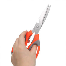 SpaceMulti-Function Kitchen Scissors for Veggies, Meat & Seafood with Bottle Opener - Justgrabit Inc.