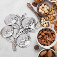Tree Shape 4 Compartment Mukhwas Dani Serving Tray For Home & Kitchen Use - Justgrabit Inc.