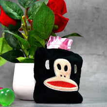 Black Small Hot Water Bag with Cover for Pain Relief - Justgrabit Inc.
