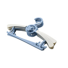 Large Adjustable Plastic Dress Hangers – Space - Saving & Lightweight (5 Pc) - Justgrabit Inc.