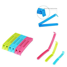 Plastic Snack Bag Clip Sealer Set (18 Pcs, Multicolour) - justgrabit.in | Just Grab It