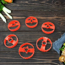 Easter Cookie Cutter Set - Plastic Biscuit Cutting Tools for DIY Baking & Cake Decoration (6 - Piece) - justgrabit.in | Just Grab It