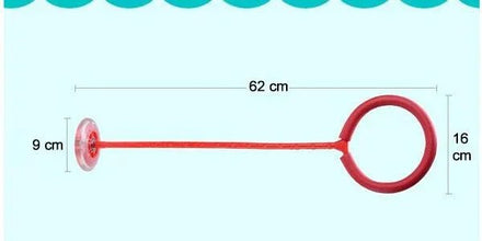 Led Light Flashing Jumping Ring Ankle Skipping Jump Rope for Kids - justgrabit.in | Just Grab It