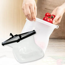 Reusable Silicone Food Storage Bag for Snacks (1 Pc, Leakproof, BPA Free) - justgrabit.in | Just Grab It