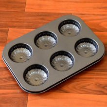 6 slot Non - Stick Muffins Cupcake Pancake Baking Molds - Justgrabit Inc.