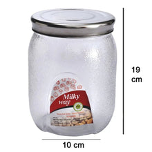 Plastic Mason Jar with Airtight lids (2000 ml) - Justgrabit Inc.