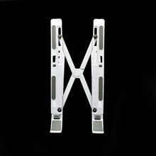 Adjustable Ergonomic Foldable Portable, Holder Riser Tablet Stand Plastic (Use In 14 inch Laptop) - justgrabit.in | Just Grab It