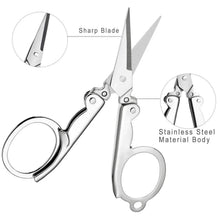 Folding Scissor 3.5inch used in crafting and cutting purposes for children’s and adults. - Justgrabit Inc.